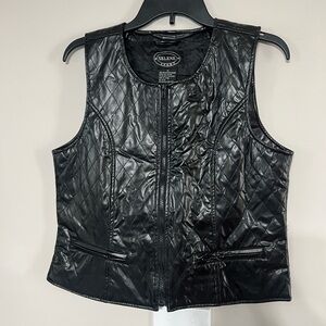 Selene Sport Black Quilted Vest